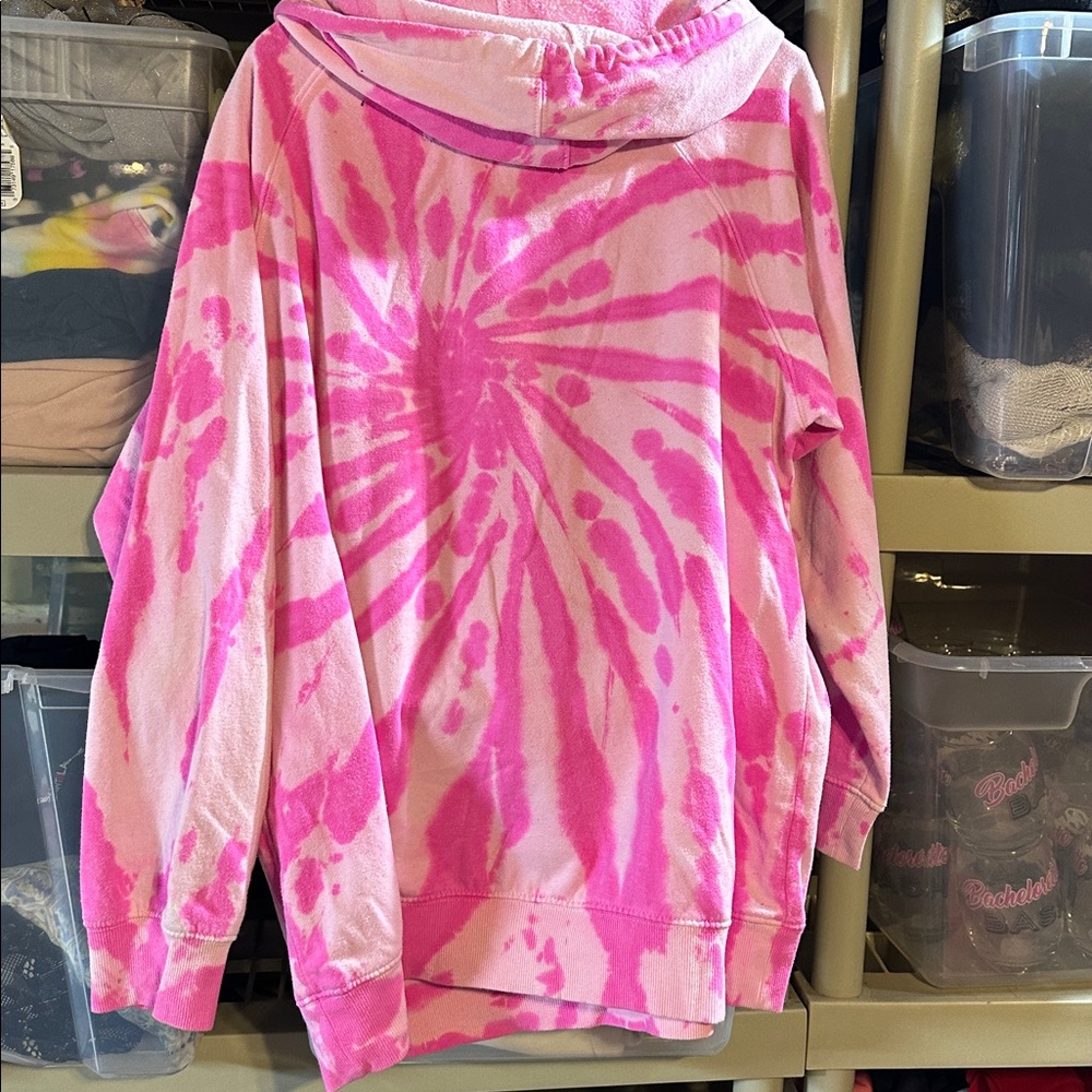 Pink Tie-Dye Sublime Hoodie 2020 1 - Picture 4 of 6